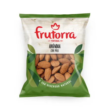 FRUTORRA FRUTOS SECOS AMÊNDOA COM PELE 50GR