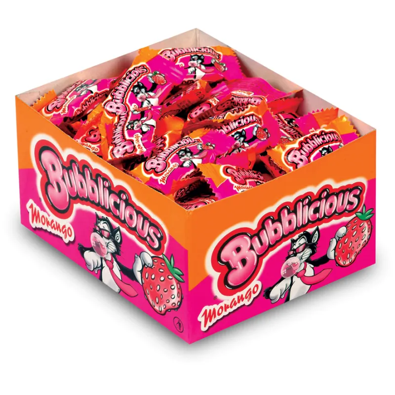 BUBBLICIOUS MORANGO PASTILHAS