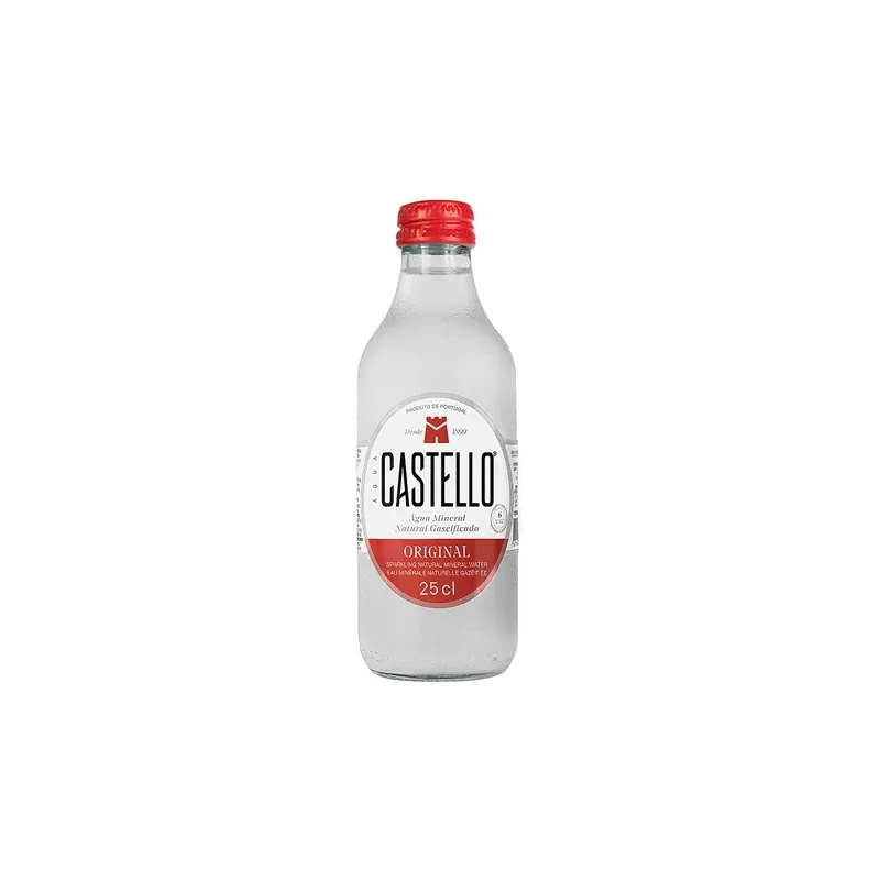 Castello Água Gaseificada 25cl