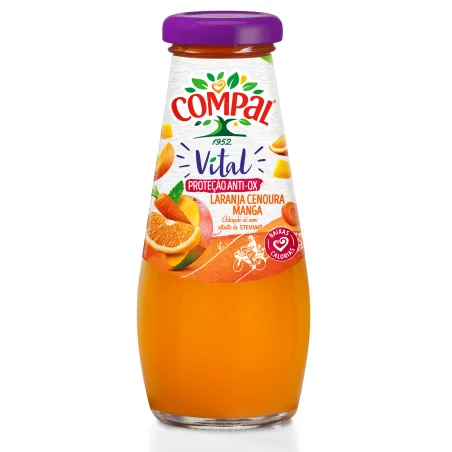 Compal Vital Laranja/Cenoura/Manga 20cl