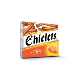 CHICLETS CANELA PASTILHAS