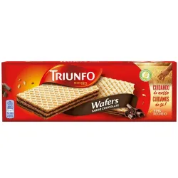 TRIUNFO BOLACHAS WAFER CHOCOLATE 146G