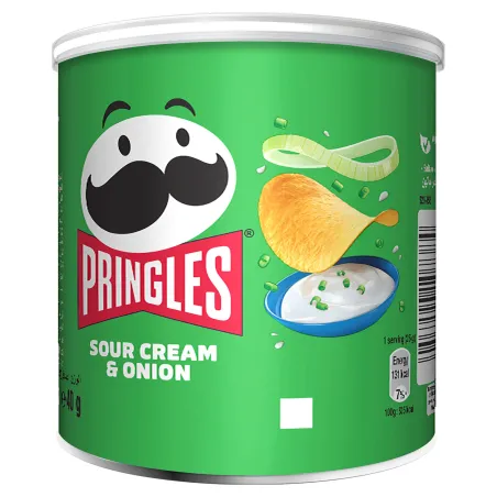 PRINGLES NATAS CEBOLA BATATAS FRITAS 40GR