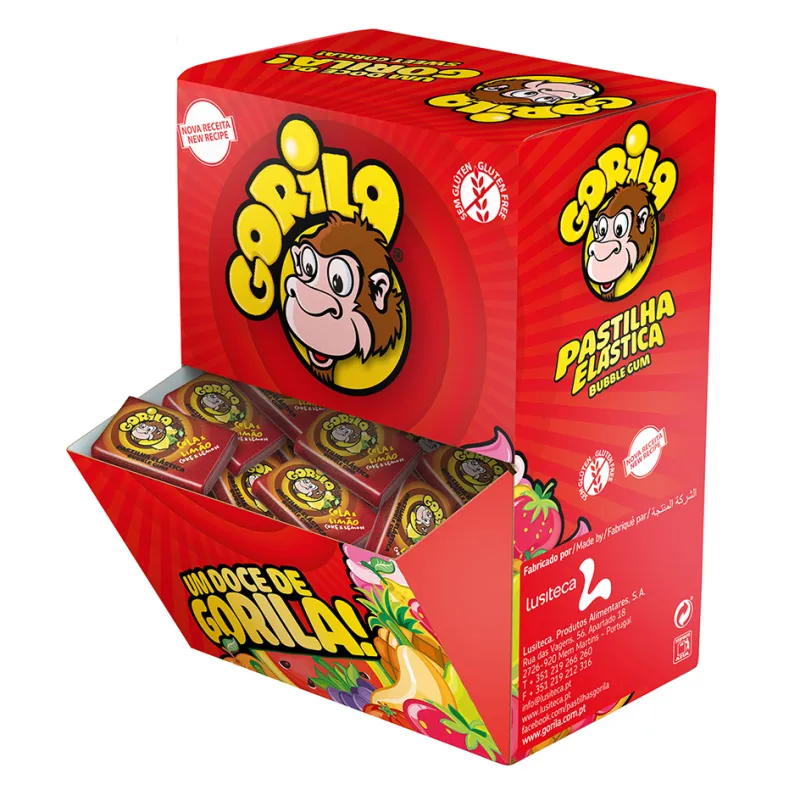 GORILA PASTILHAS COLA LIMÃO