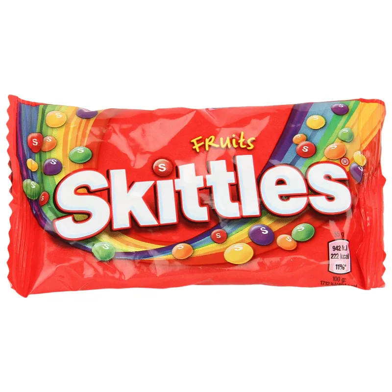 SKITTLES FRUITS REBUÇADOS 38GR