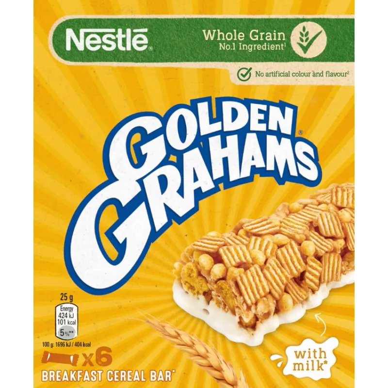 GOLDEN GRAHAMS BARRA DE CEREAIS