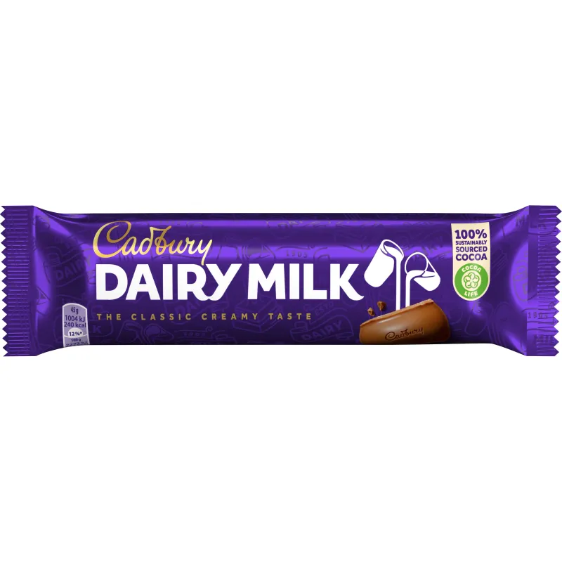 DAIRY MILK CHOCOLATE LEITE 45GR