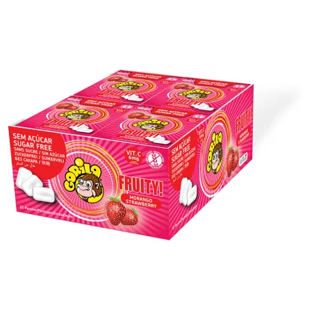 GORILA GO FRUITY STRAWBERRY PASTILHAS
