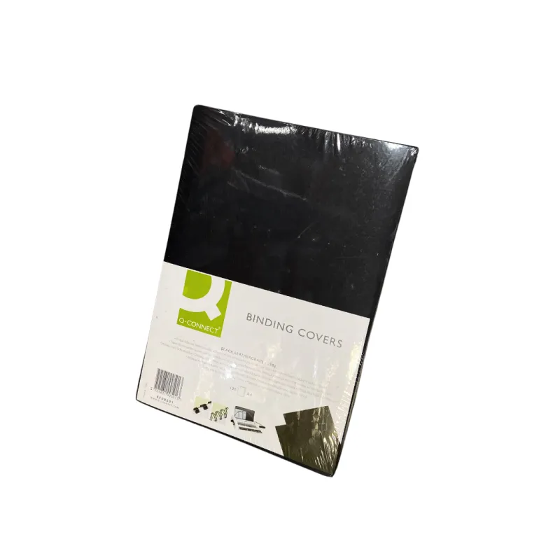 CARTOLINA PRETA A4 100UN