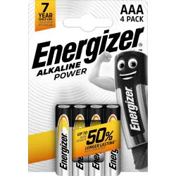 ENERGIZER PILHAS P. LR03 AAA BL4