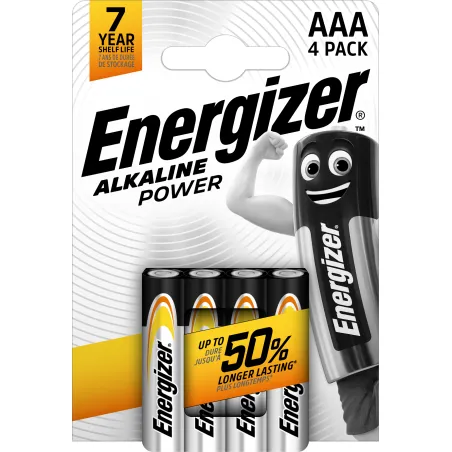 ENERGIZER PILHAS P. LR03 AAA BL4