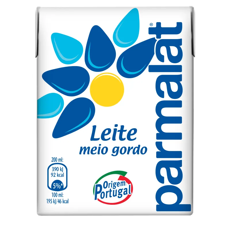 Parmalat Leite UHT Meio Gordo 200ml