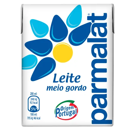 Parmalat Leite UHT Meio Gordo 200ml