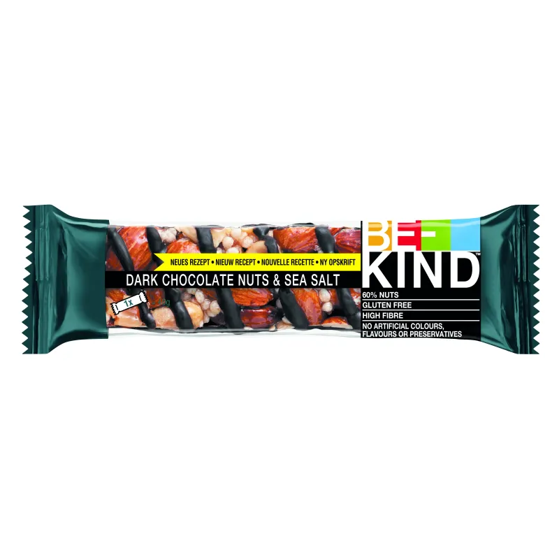 BE-KIND FRUT.SECOS CHOC. NEGRO E SAL MARINHO 40GR