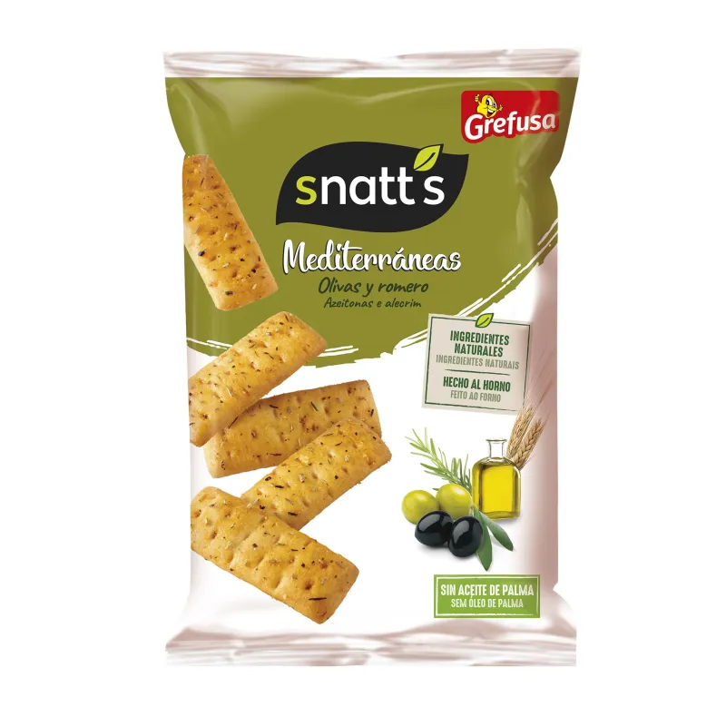 SNATTS BOCADITO (OLIVE & ROSEMARY) 110GR
