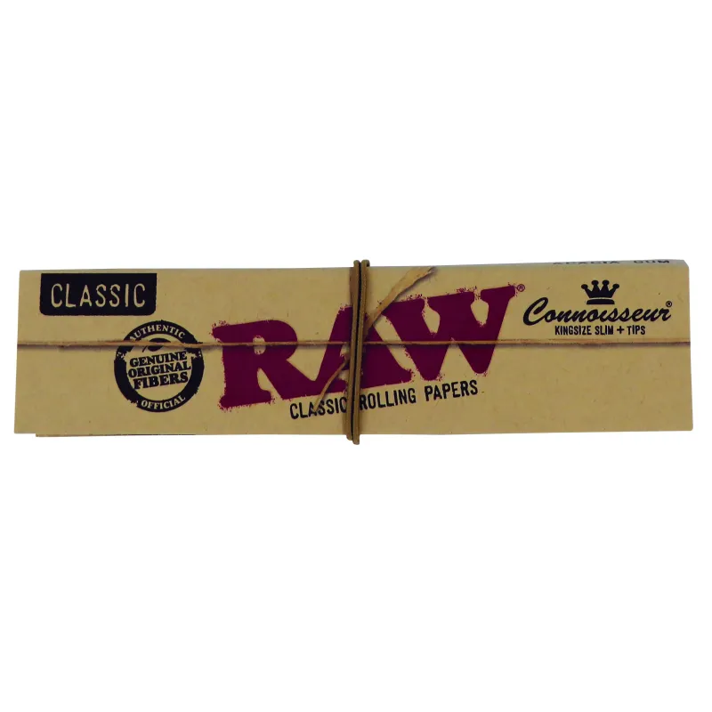 RAW PAPEL DE FUMAR KS SLIM + TIPS