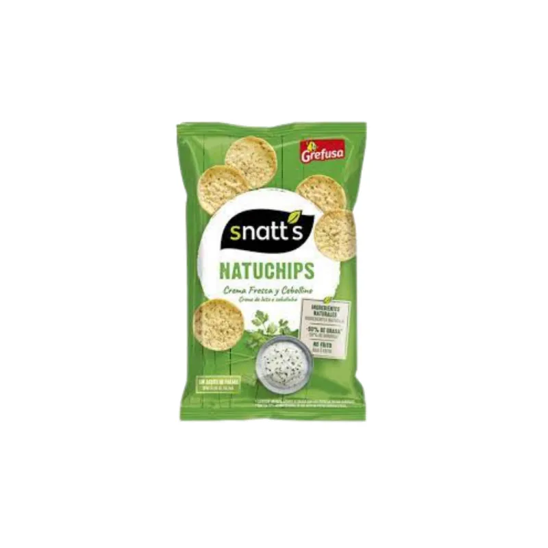 SNATTS NATUCHIPS NATAS E CEBOLINHO 65GR