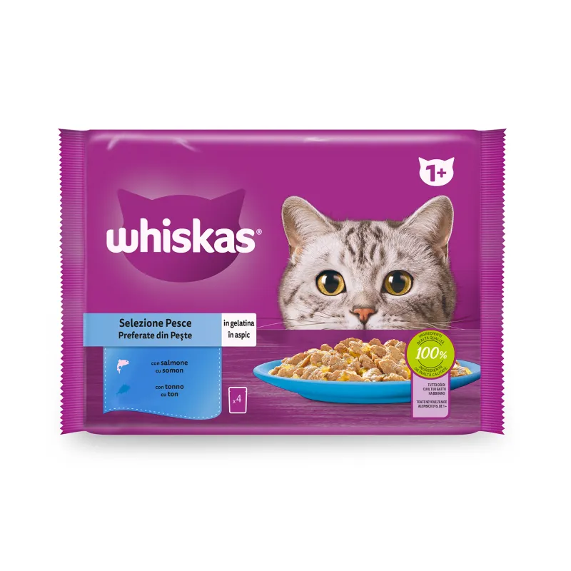 WHISKAS PEIXE SEL 85G