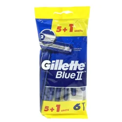 GILLETTE BLUE II LAMINA 5+1GRATIS