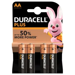 DURACELL PILHA ALC PLUS AA K4