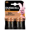 DURACELL PILHA ALC PLUS AA K4