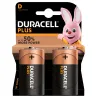 DURACELL PILHA PLUS LR20 BL2