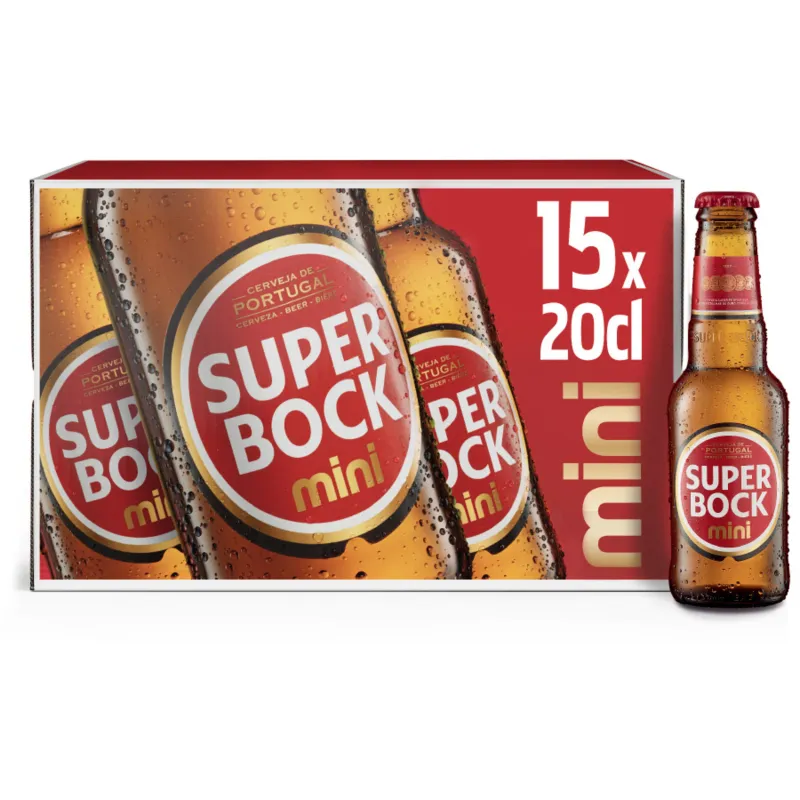 Super Bock Mini 15x20cl