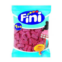 FINI GOMAS TIJOLOS MORANGO 1KG