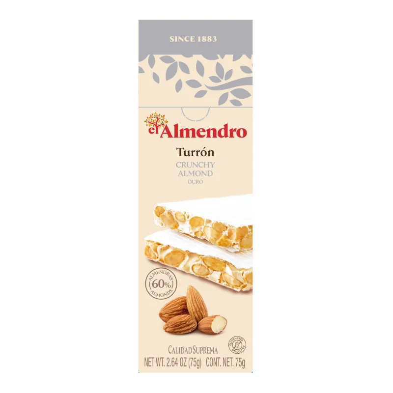 TURRON CRUNCHY ALMOND 75GR