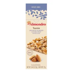 TURRON ALMOND W/ SEA SALT 75GR