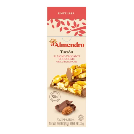 TURRON CROCANTI CHOCOLATE 75GR