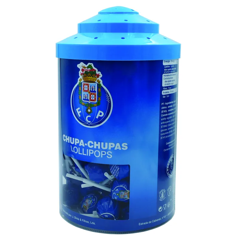 CHUPA FC PORTO CX C/ 80UN