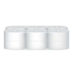 PAPEL HIGIÉNICO JUMBO 2 FOLHAS 90M 86CM X 230CM 12UN