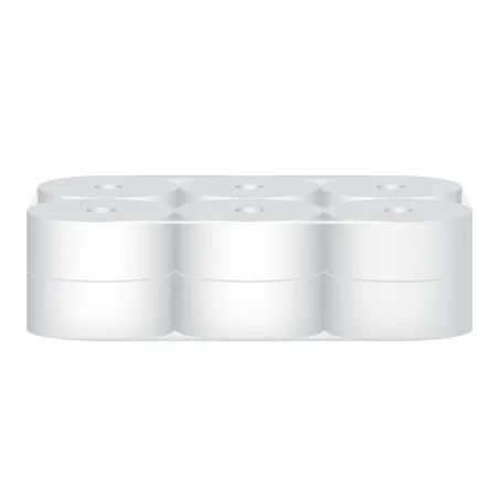 PAPEL HIGIÉNICO JUMBO 2 FOLHAS 90M 86CM X 230CM 12UN
