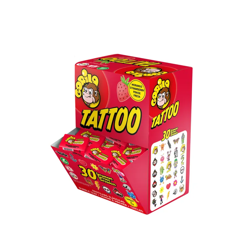 GORILA TATTOO MORANGO 100UN