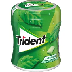 TRIDENT BOTTLE SPEARMINT 82.6G