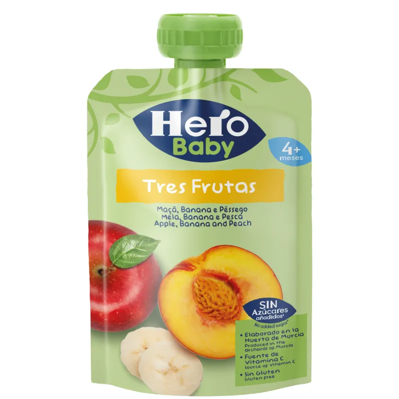 HERO SAQUETA 3 FRUTAS 100G