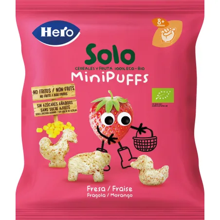HERO SOLO SNACKS MORANGO