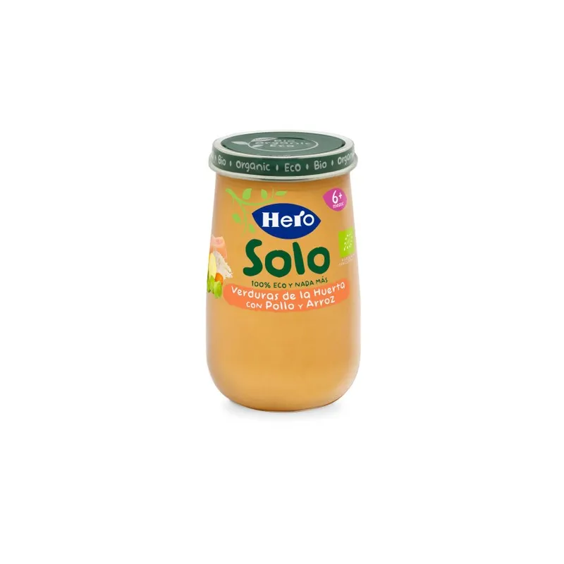HERO SOLO REFEICAO LEGUM,FRANGO,ARROZ 190G