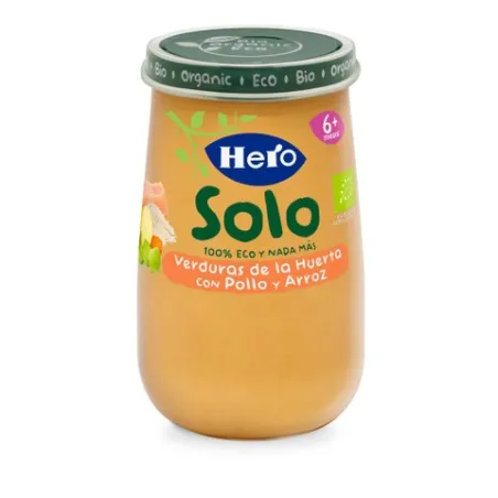 HERO SOLO REFEICAO LEGUM,FRANGO,ARROZ 190G