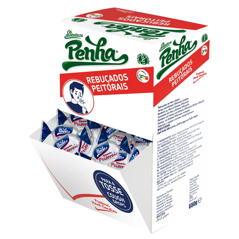 REBUÇADOS PEITORAIS PENHA 650G