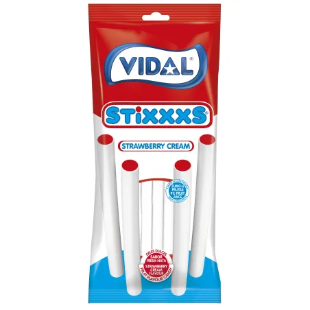 VIDAL STIXXS MORANGO NATA 90G