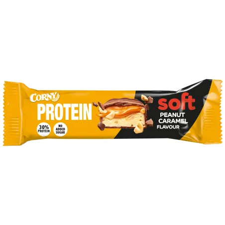 CORNY SOFT AMENDOIM / CARAMELO 45G