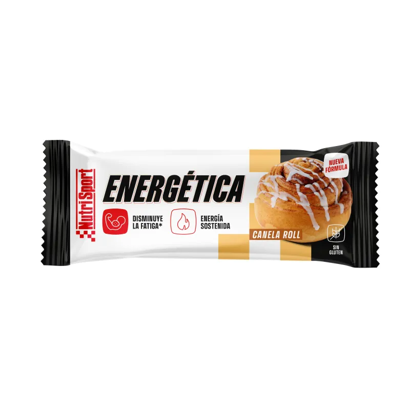 NUTRISPORT ENERGETIC BAR CANELA ROLL 49G