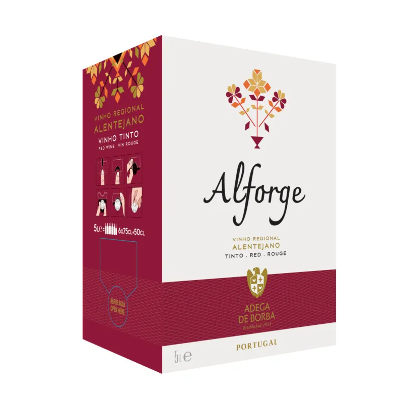 Alforges Vinho Maduro Tinto Box 5l