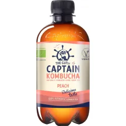 Gutsy Kaptain Kombucha Peach 40cl