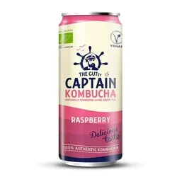 Gutsy Kaptain Kombucha Raspberry 25cl