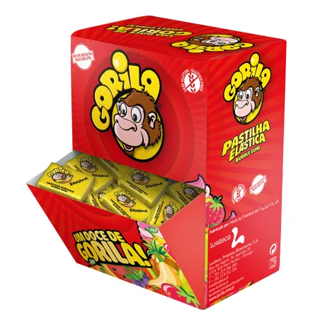 GORILA PASTILHAS BANANA