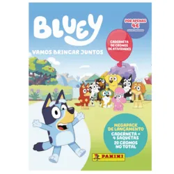 CADERNETA BLUEY + 4 SAQ