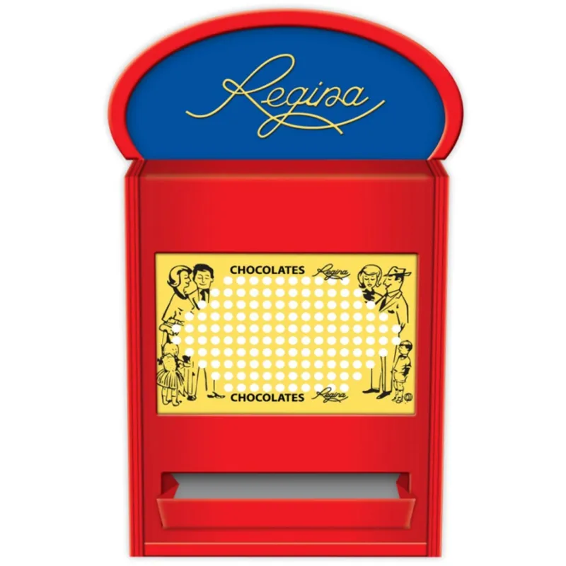 REGINA - MÁQUINA DE FUROS CHOCOLATE C/140